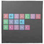 Periodic
 Table
 Writer  Napkins