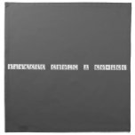 Sharmaine Abigail P Marquez  Napkins