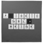 Periodic
 Table
 Writer  Napkins
