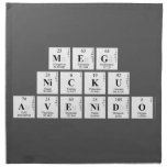 MEG
 NICKU
 AVENIDO  Napkins