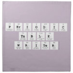 Periodic
 Table
 Writer  Napkins