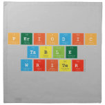 Periodic
 Table
 Writer  Napkins