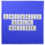 Periodic
 Table
 Writer  Napkins