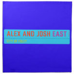 Alex and Josh  Napkins