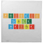Periodic
 Table
 Writer  Napkins