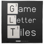 Game
 Letter
 Tiles  Napkins