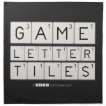 Game
 Letter
 Tiles  Napkins