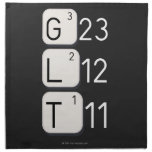 G23
 L12
 T11  Napkins