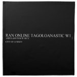 ran online tagoloanastic  Napkins