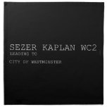 Sezer kaplan  Napkins