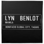 LYN   BENLOT  Napkins