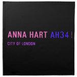 Anna Hart  Napkins