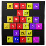 UNiverse
 And
 Universe
 Universal
 Space
 Travel  Napkins