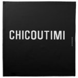 Chicoutimi  Napkins