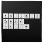 Periodic
 Table
 Writer  Napkins