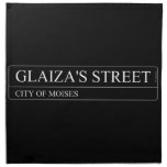 Glaiza's Street  Napkins