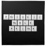Periodic
 Table
 Writer  Napkins