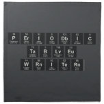 Periodic
 Table
 Writer  Napkins