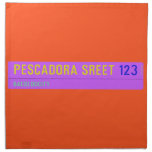pescadora sreet  Napkins