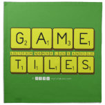 Game
 Letter nomsa luv's andile
 Tiles  Napkins