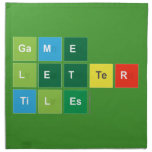 Game
 Letter
 Tiles  Napkins