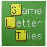 Game Letter Tiles  Napkins