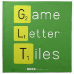 Game
 Letter
 Tiles  Napkins