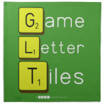 Game
 Letter
 Tiles  Napkins