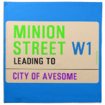 Minion Street  Napkins
