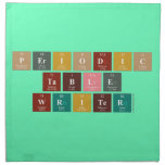 Periodic
 Table
 Writer  Napkins