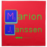 Marion
 Janssen  Napkins