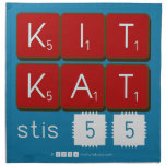 KIT
 KAT
 stis 55  Napkins