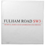 Fulham road  Napkins