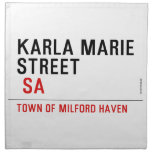 Karla marie STREET   Napkins