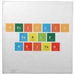 Periodic
 Table
 Writer  Napkins