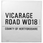 VICARAGE ROAD  Napkins