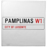 PAMPLINAS  Napkins