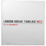 LONDON SOKAK TABELASI  Napkins