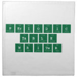 Periodic
 Table
 Writer  Napkins
