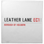 Leather Lane  Napkins