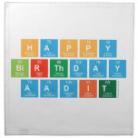 HAPPY 
 BIRTHDAY 
 AADIT  Napkins