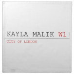 Kayla malik  Napkins