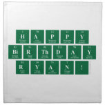 Happy
 Birthday
 Ryan!  Napkins