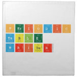 Periodic
 Table
 Writer  Napkins