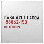 CASA AZUL LAGOA   Napkins