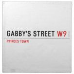 gabby's street  Napkins