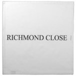 Richmond close  Napkins