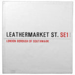 leathermarket St.  Napkins
