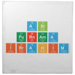 Abi 
 Purnama
 Ibrahim  Napkins