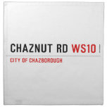 Chaznut rd  Napkins